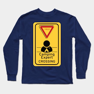 Camping expert Long Sleeve T-Shirt